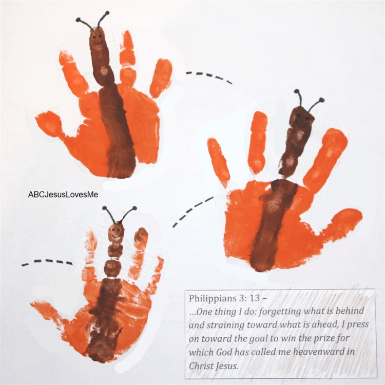 May Handprint Calendar